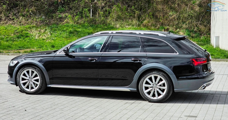 Audi A6 Allroad cena 109900 przebieg: 157900, rok produkcji 2016 z Sędziszów małe 742
